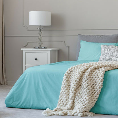 1800 Count Cotton Feel Bed Sheet Set Pillowcases Deep Pocket All Sizes