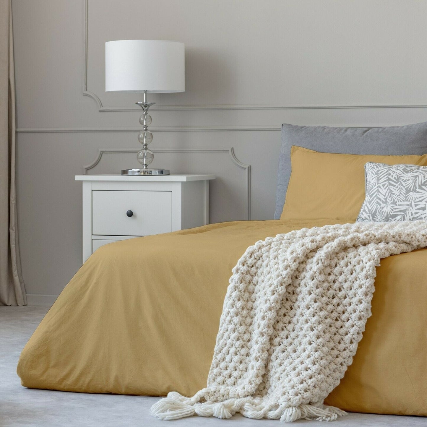 1800 Count Cotton Feel Bed Sheet Set Pillowcases Deep Pocket All Sizes