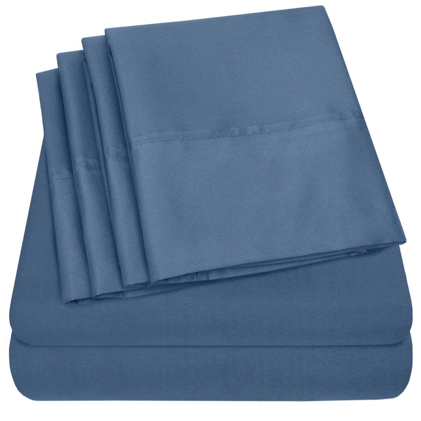 1500 Series Extra Deep 24 Pocket 6 Piece Sheet Set