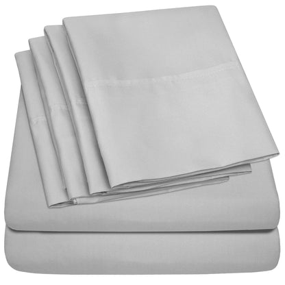 1500 Series Extra Deep 24 Pocket 6 Piece Sheet Set