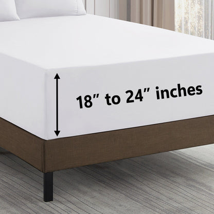 1500 Series Extra Deep 24 Pocket 6 Piece Sheet Set