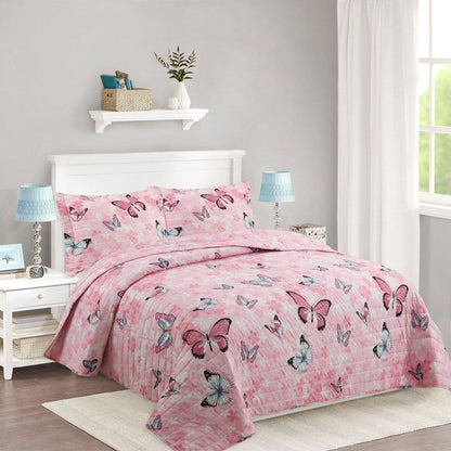2/3 PCS Kids Bedspread Quilts Set for Teens Girls Comforter A77