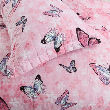 2/3 PCS Kids Bedspread Quilts Set for Teens Girls Comforter A77