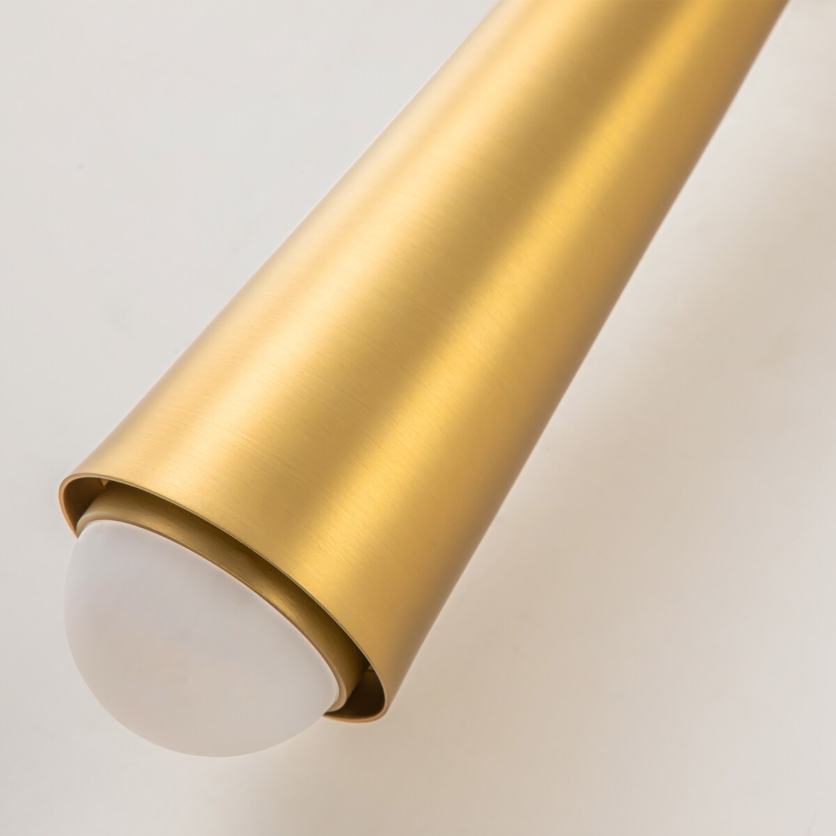 2-Light Up & Down Dual Cone Vanity Light Horn Hourglass LED Wall Sconce