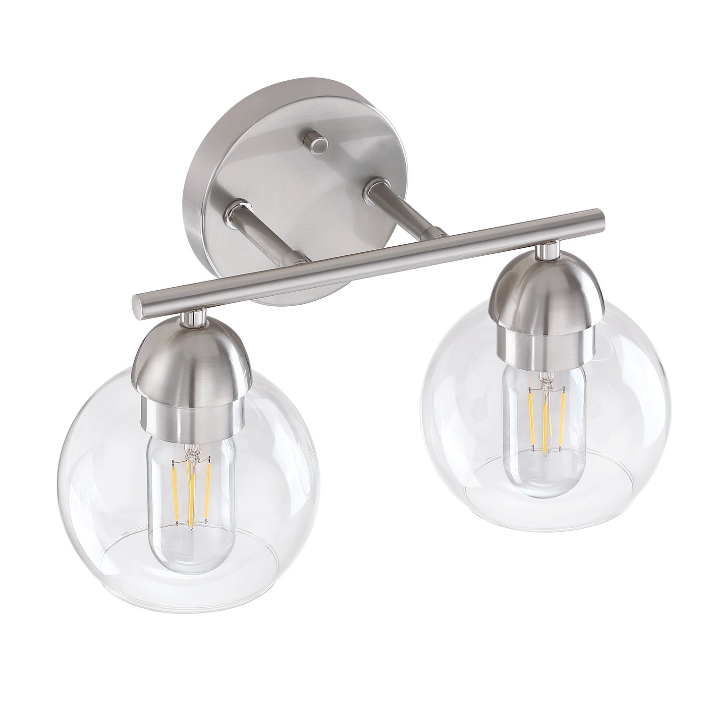 2-Light Vintage Bathroom Vanity Light Fixtures