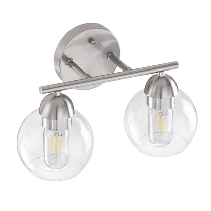 2-Light Vintage Bathroom Vanity Light Fixtures
