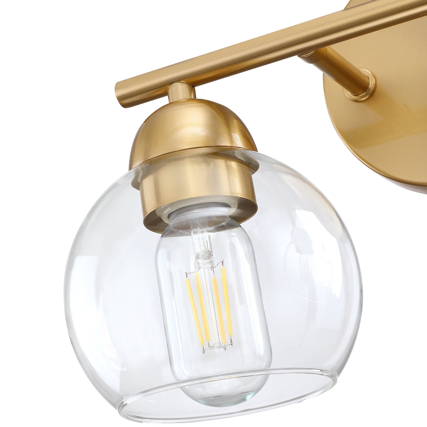 2-Light Vintage Bathroom Vanity Light Fixtures