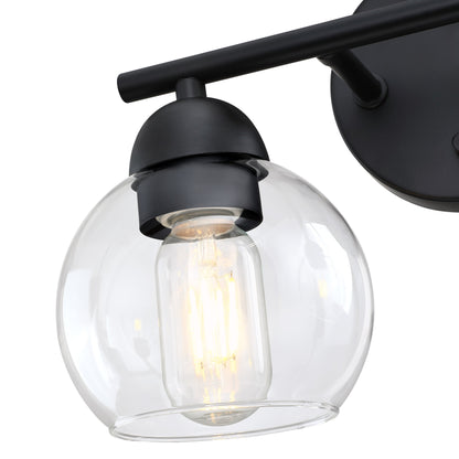 2-Light Vintage Bathroom Vanity Light Fixtures