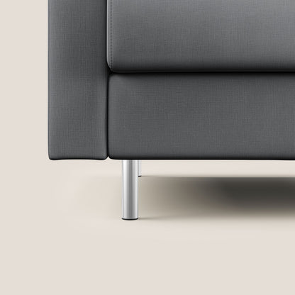 Andromeda divano letto matrimoniale in velluto morbido impermeabile T01 antracite