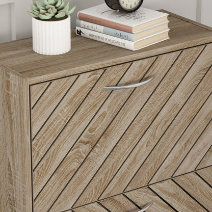 22.4 Shoe Storage Cabinet with 3 Flip Drawers Wood/ Grey by Kerrogee