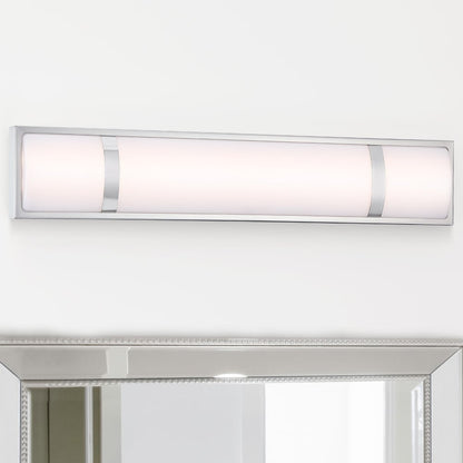 Brushed Nickel Modern/Contemporary LED Vanity Light Bar - 24W