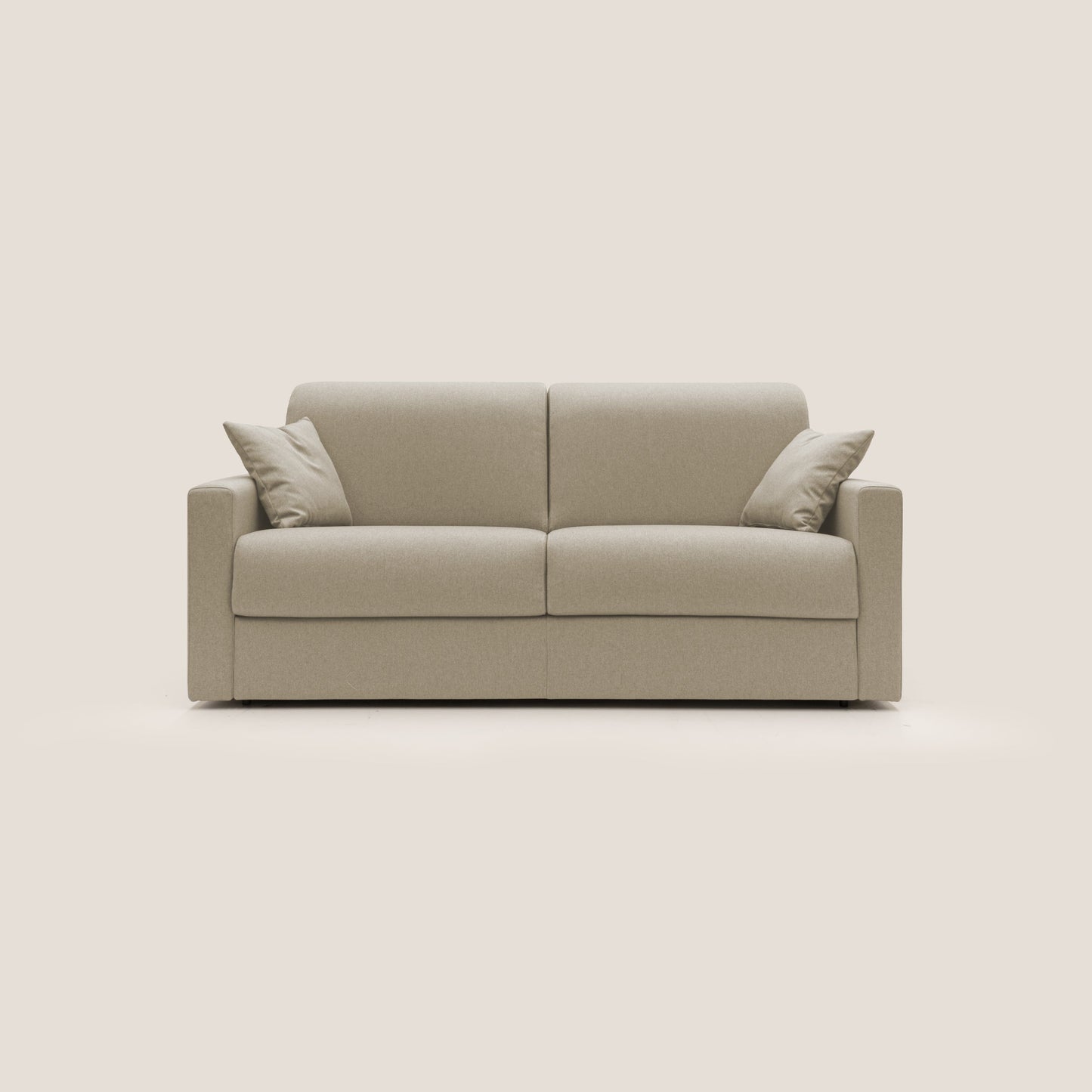 Chris Divano letto matrimoniale in tessuto impermeabile T13 beige