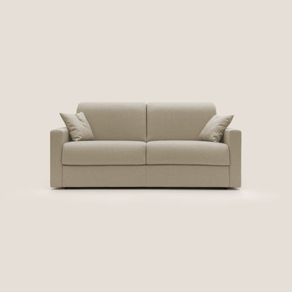 Chris Divano letto matrimoniale in tessuto impermeabile T13 beige