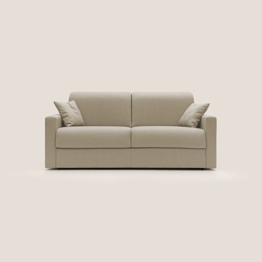 Chris Divano letto matrimoniale in tessuto impermeabile T13 beige