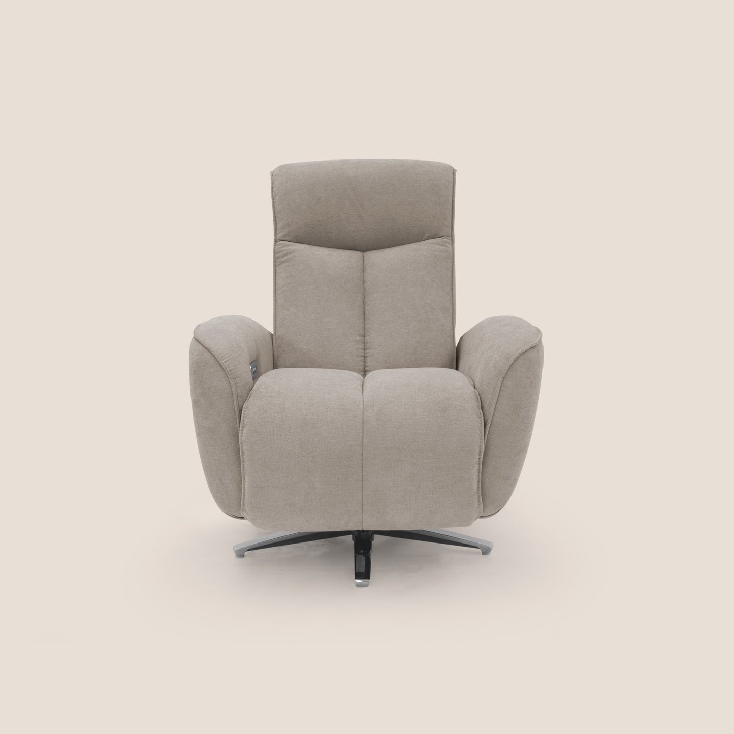 Poltroncina EVA RELAX in morbido tessuto impermeabile T02 beige