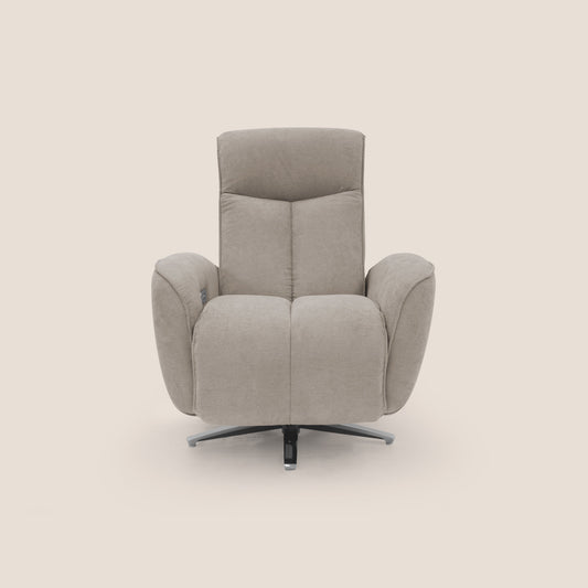 Poltroncina EVA RELAX in morbido tessuto impermeabile T02 beige