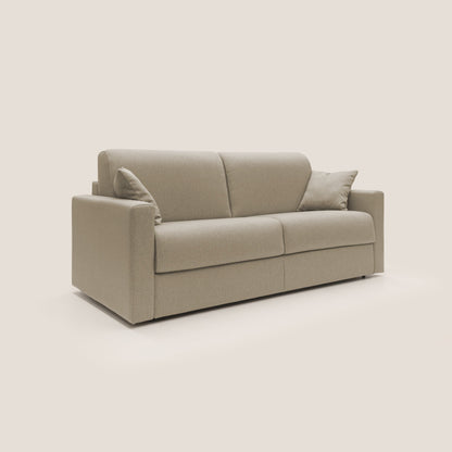 Chris Divano letto matrimoniale in tessuto impermeabile T13 beige
