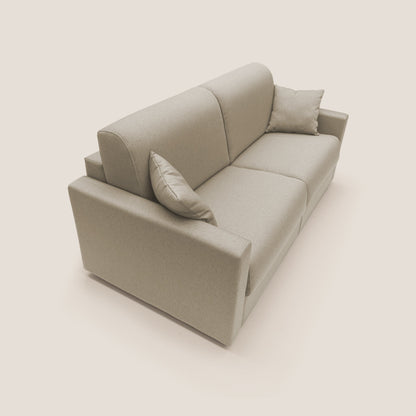 Chris Divano letto matrimoniale in tessuto impermeabile T13 beige