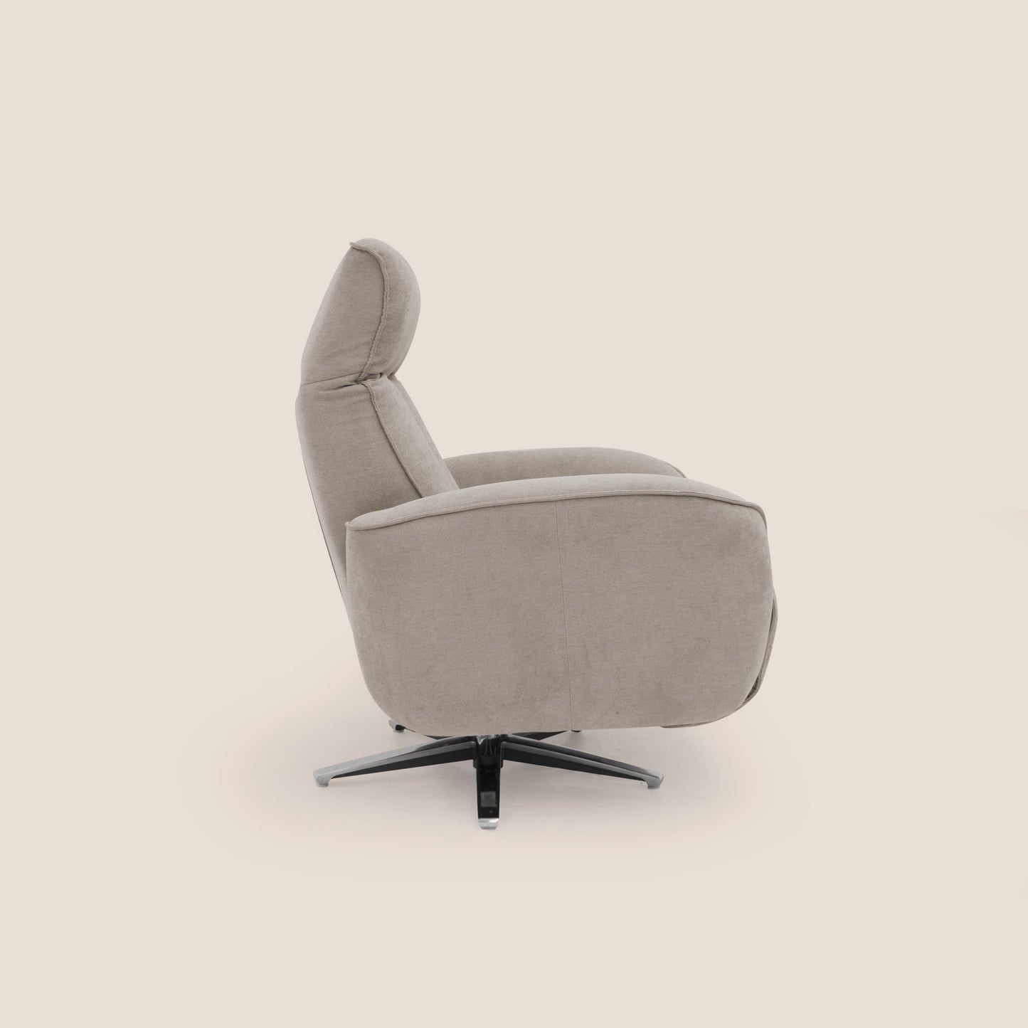 Poltroncina EVA RELAX in morbido tessuto impermeabile T02 beige