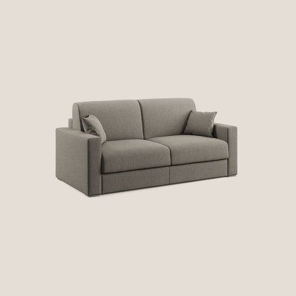 Best Divano letto matrimoniale in tessuto smacchiabile QuickClean T08 tortora