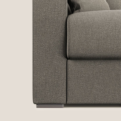 Best Divano letto matrimoniale in tessuto smacchiabile QuickClean T08 tortora