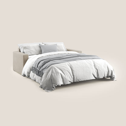 Miglior Divano letto matrimoniale in tessuto impermeabile T02 beige