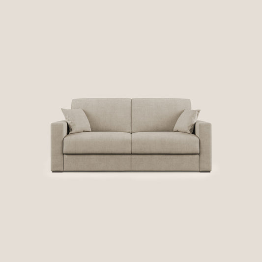 Miglior Divano letto matrimoniale in tessuto impermeabile T02 beige