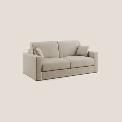 Miglior Divano letto matrimoniale in tessuto impermeabile T02 beige