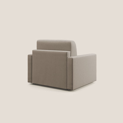 Chris poltrona letto in tessuto impermeabile T13 beige