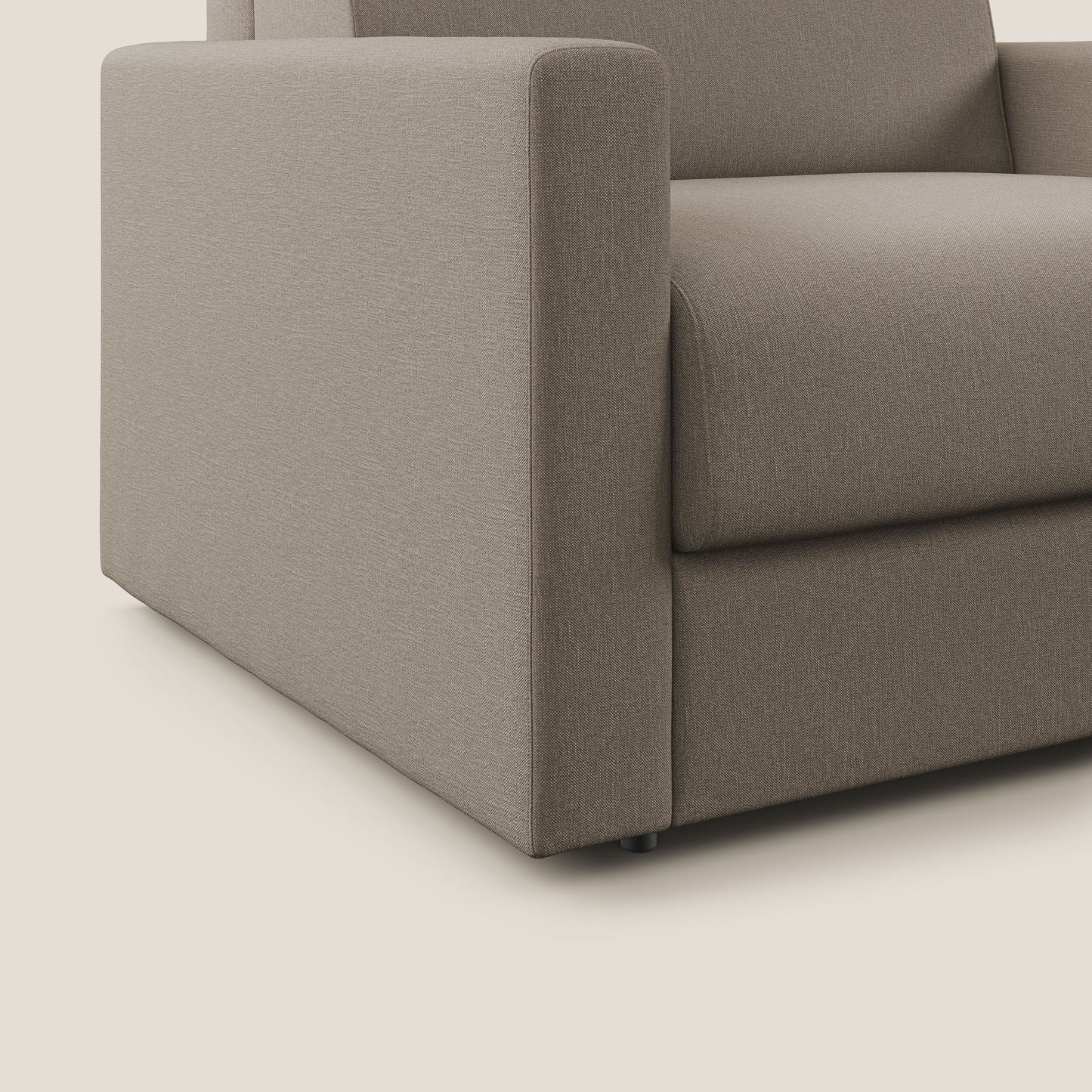 Chris poltrona letto in tessuto impermeabile T13 beige