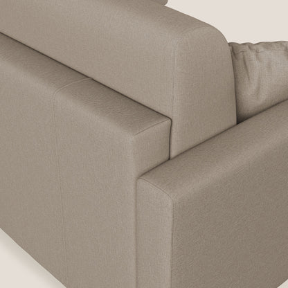 Chris Divano letto angolare 5 posti in tessuto impermeabile T13 beige