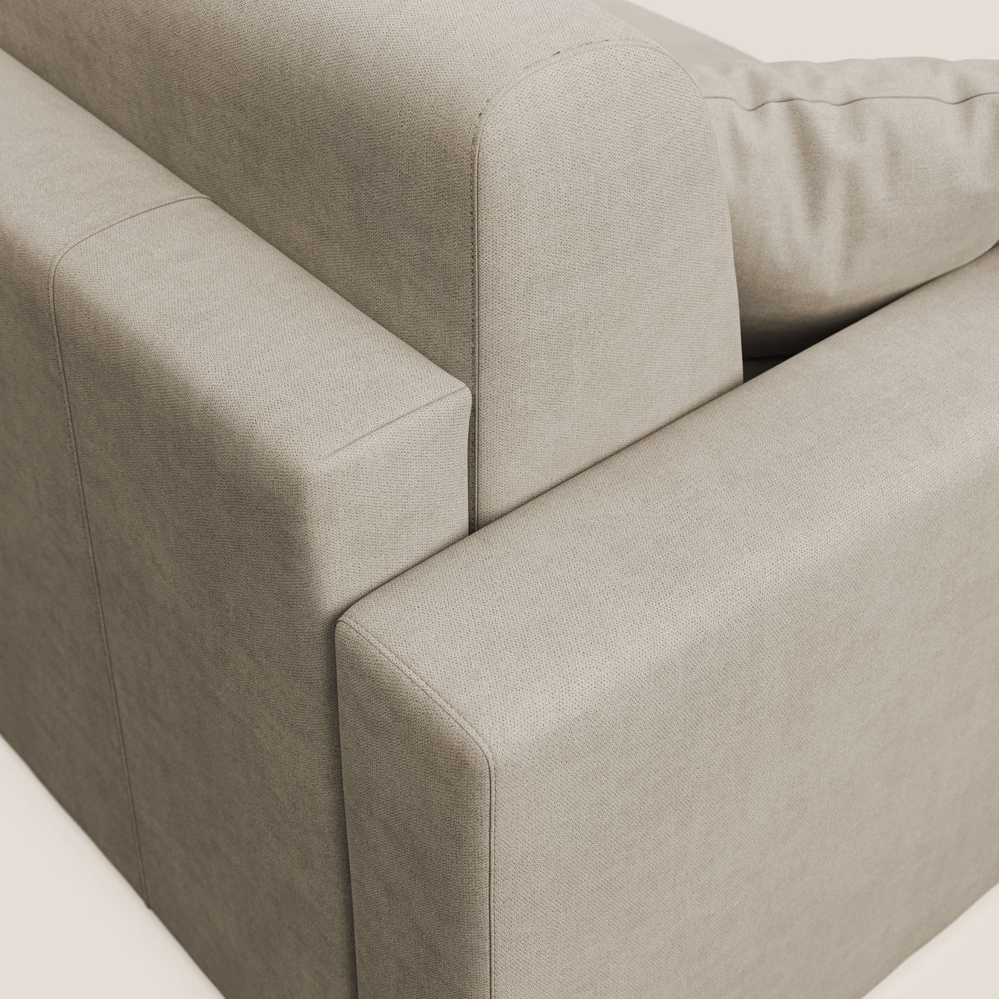 Miglior Divano letto matrimoniale in tessuto impermeabile T02 beige