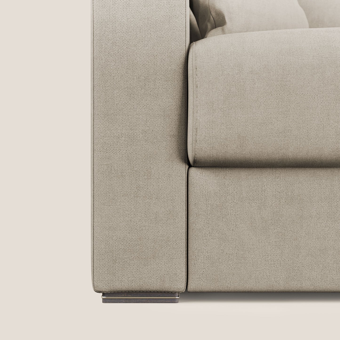 Miglior Divano letto matrimoniale in tessuto impermeabile T02 beige