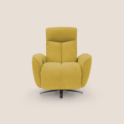 Poltroncina EVA RELAX in morbido tessuto impermeabile T02 giallo