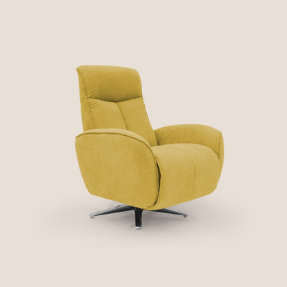 Poltroncina EVA RELAX in morbido tessuto impermeabile T02 giallo