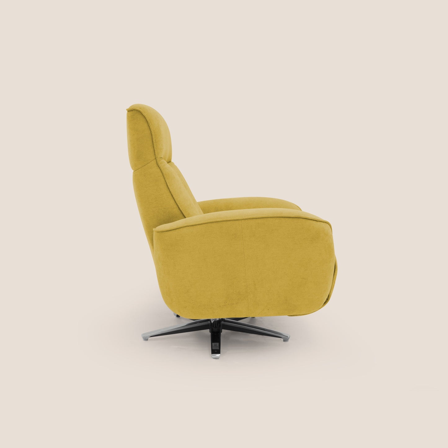 Poltroncina EVA RELAX in morbido tessuto impermeabile T02 giallo