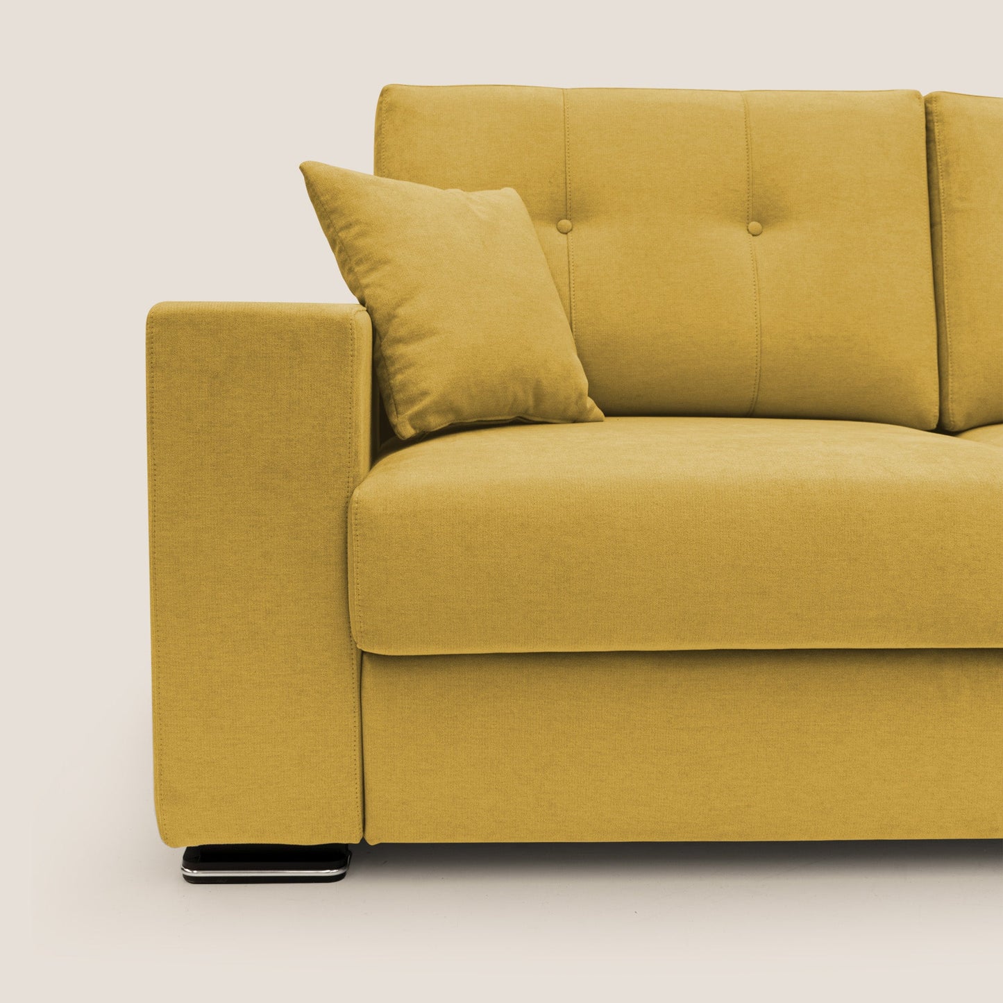 Giove divano in morbido tessuto impermeabile T02 giallo