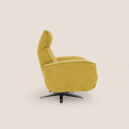 Poltroncina EVA RELAX in morbido tessuto impermeabile T02 giallo