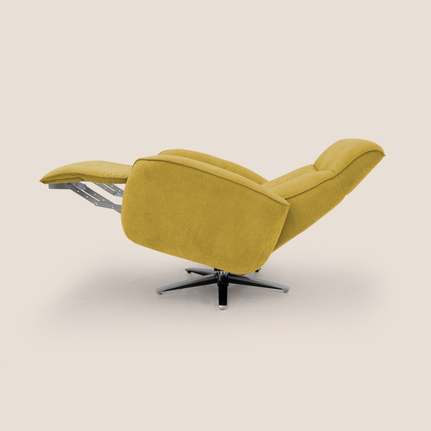 Poltroncina EVA RELAX in morbido tessuto impermeabile T02 giallo