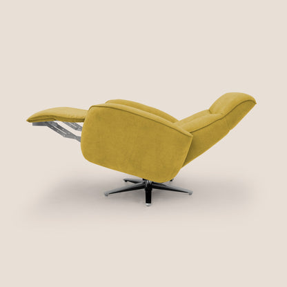 Poltroncina EVA RELAX in morbido tessuto impermeabile T02 giallo