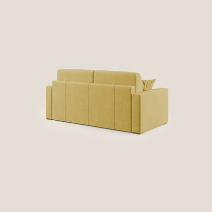 Miglior Divano letto matrimoniale in tessuto impermeabile T02 giallo