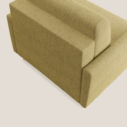 Edgar poltrona letto in tessuto felis impermeabile T03 giallo