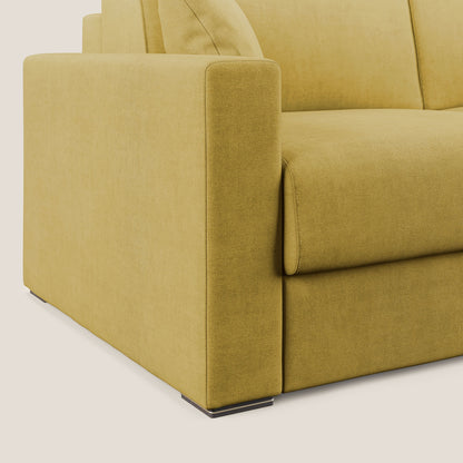 Miglior Divano letto matrimoniale in tessuto impermeabile T02 giallo