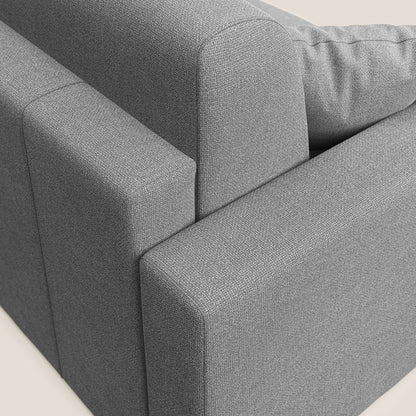 Best Divano letto matrimoniale in tessuto smacchiabile QuickClean T08 grigio