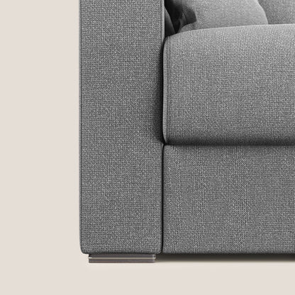 Best Divano letto matrimoniale in tessuto smacchiabile QuickClean T08 grigio