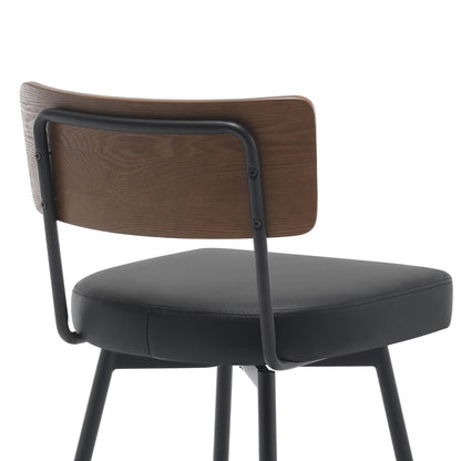 Faux Leather Upholstered Swivel Counter/Bar Stools Set of 2/3/4