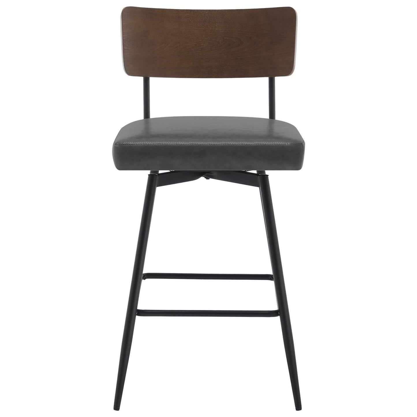 Faux Leather Upholstered Swivel Counter/Bar Stools Set of 2/3/4