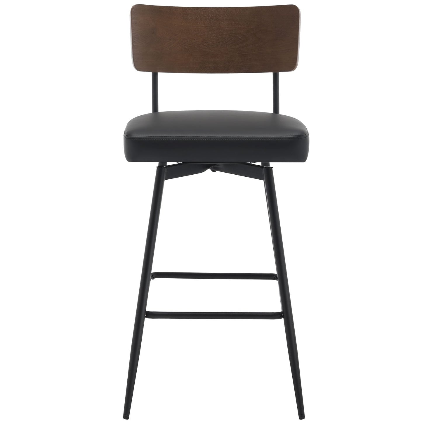 Faux Leather Upholstered Swivel Counter/Bar Stools Set of 2/3/4