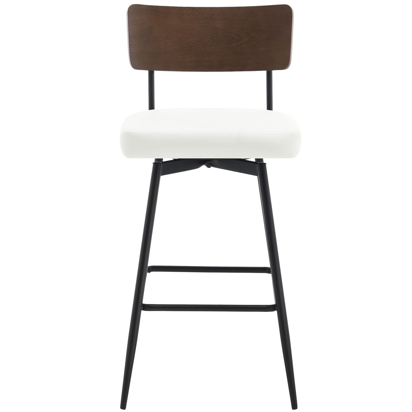 Faux Leather Upholstered Swivel Counter/Bar Stools Set of 2/3/4