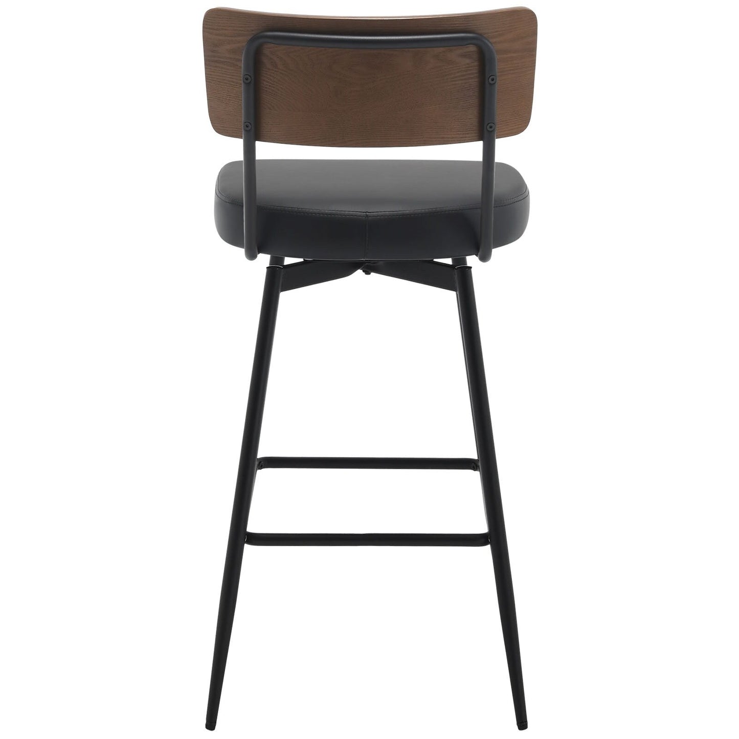 Faux Leather Upholstered Swivel Counter/Bar Stools Set of 2/3/4